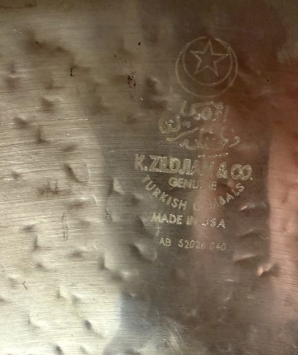 21” Zildjian K Custom Dark Complex Ride [2012] Sizzle 2450g