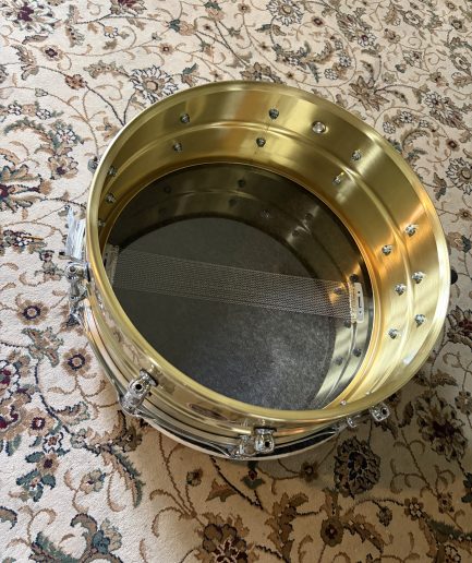 14” × 5.5” Brass Tattoo Snare NEW