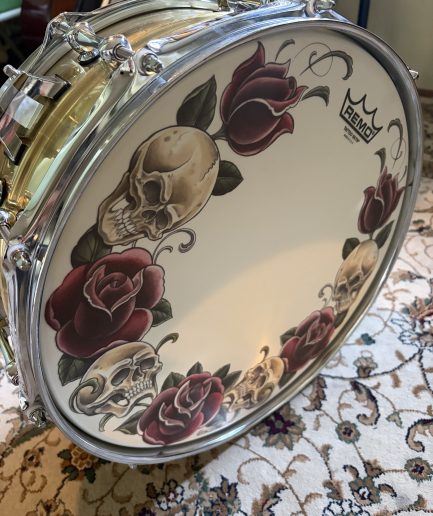 14” × 5.5” Brass Tattoo Snare NEW