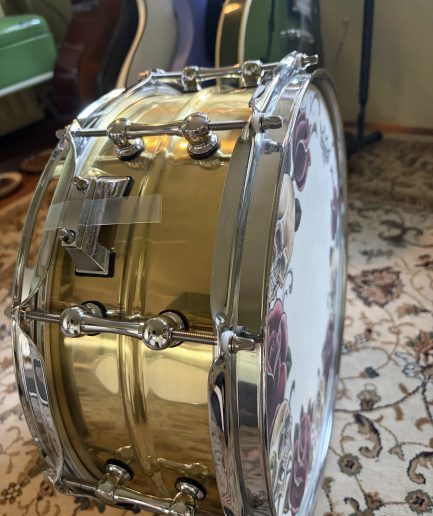 14” × 5.5” Brass Tattoo Snare NEW