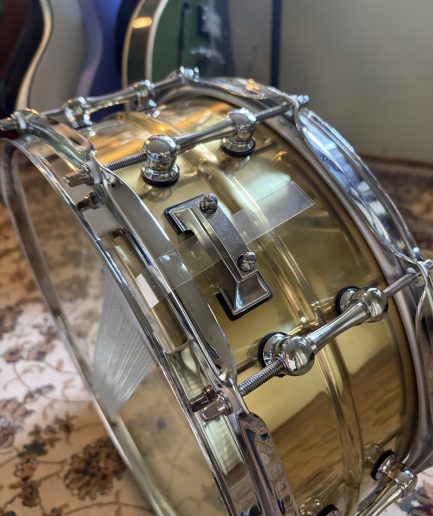14” × 5.5” Brass Tattoo Snare NEW