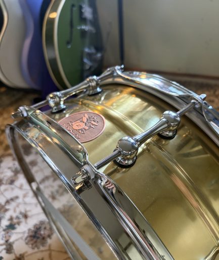 14” × 5.5” Brass Tattoo Snare NEW