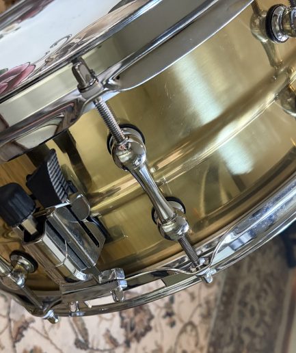 14” × 5.5” Brass Tattoo Snare NEW