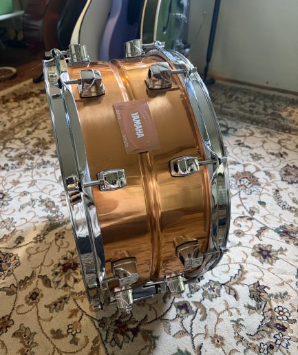 14” × 6.5” Yamaha SD-6106 Seamless Copper Snare [1990s]