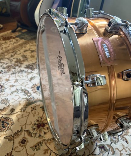14” × 6.5” Yamaha SD-6106 Seamless Copper Snare [1990s]