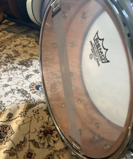 14” × 6.5” Yamaha SD-6106 Seamless Copper Snare [1990s]