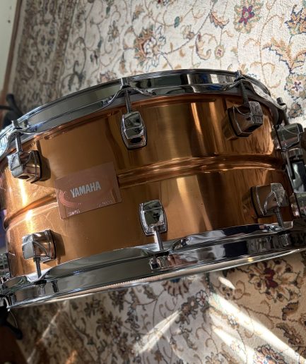 14” × 6.5” Yamaha SD-6106 Seamless Copper Snare [1990s]