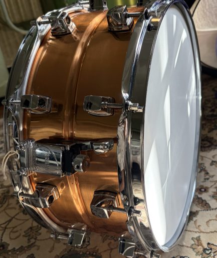 14” × 6.5” Yamaha SD-6106 Seamless Copper Snare [1990s]