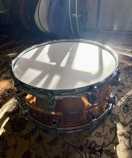 14” × 6.5” Yamaha SD-6106 Seamless Copper Snare [1990s]