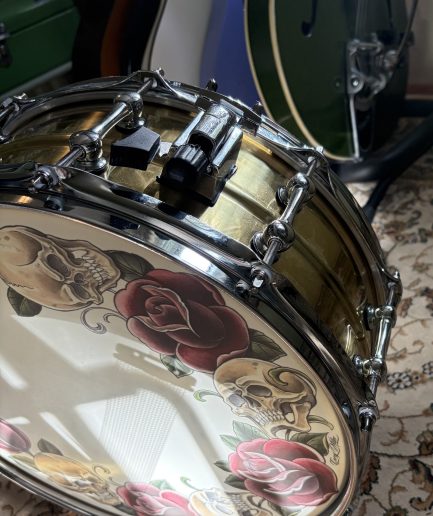 14” × 5.5” Brass Tattoo Snare NEW