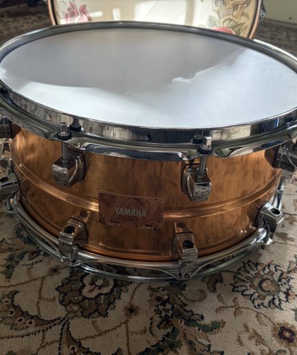 14” × 6.5” Yamaha SD-6106 Seamless Copper Snare [1990s]
