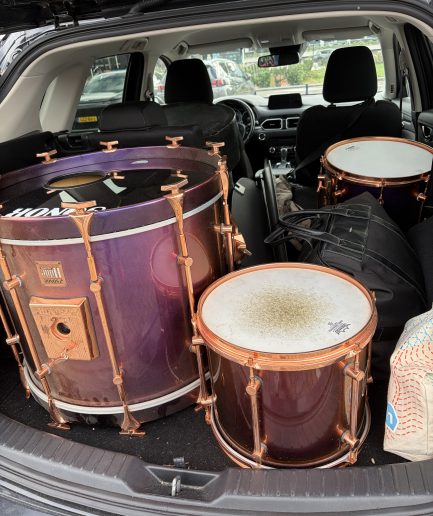 Sonor Hilite Exclusive Iridescent Purple [1993] 13/14/16/22