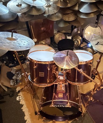 Sonor Hilite Exclusive Iridescent Purple [1993] 13/14/16/22