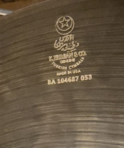 19” Zildjian K Kerope [2021] 1554g