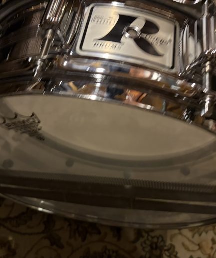 14” × 5” Rogers Dynasonic Chrome over Brass Snare [1970s]