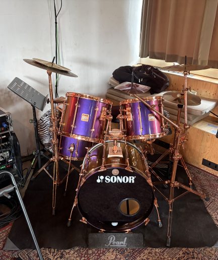 Sonor Hilite Exclusive Iridescent Purple [1993] 13/14/16/22