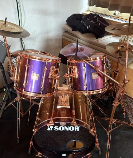 Sonor Hilite Exclusive Iridescent Purple [1993] 13/14/16/22