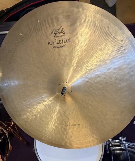 22” Zildjian K Constantinople Medium Sizzle Ride [2011] 2596g