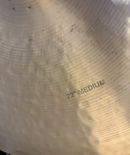 22” Zildjian K Constantinople Medium Sizzle Ride [2011] 2596g