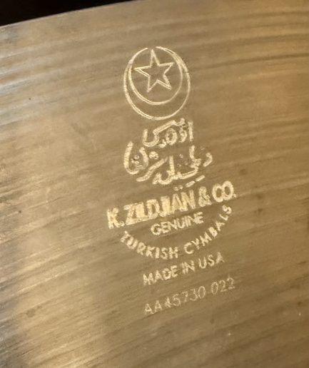 22” Zildjian K Constantinople Medium Sizzle Ride [2011] 2596g