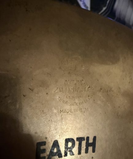 20” Zildjian Earth Ride Brilliant [1992–1993] 3498g