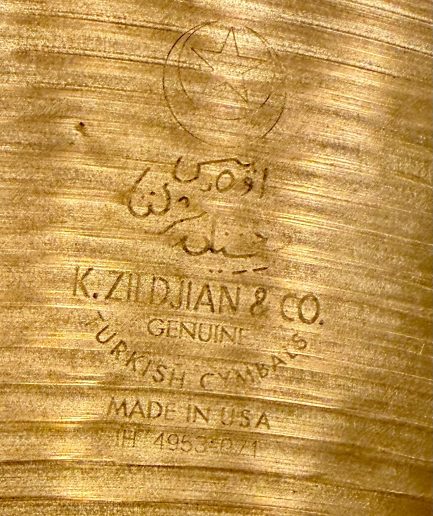 20” Zildjian K Ride [1998] 2500g