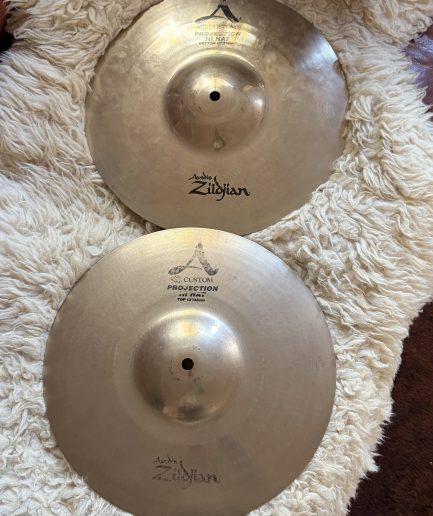 13” Zildjian A Custom Projection Hi-Hat Pair [2000]