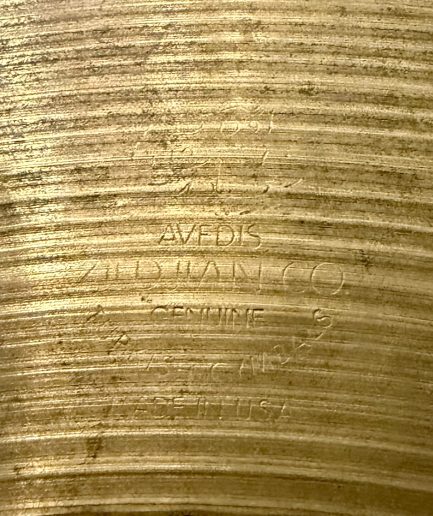 16” A Zildjian Paper Thin Crash CO Stamp [1982–1987] 868g